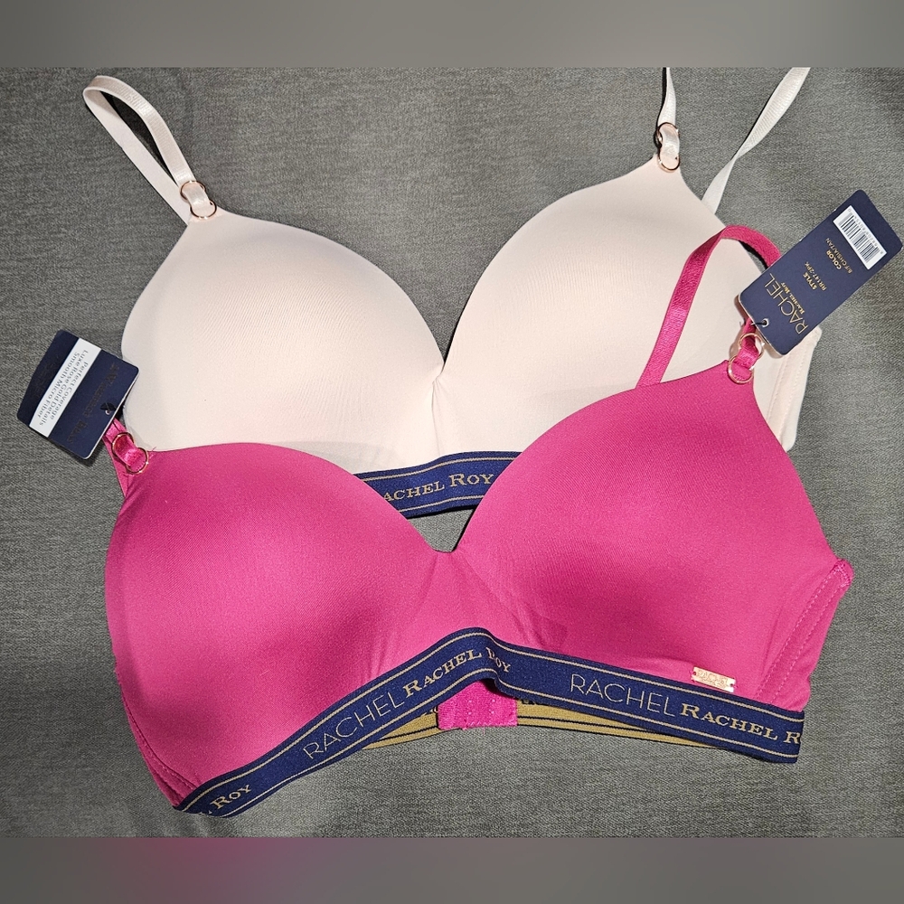 RACHEL Rachel Roy Women's Intimates Set - Pink and Cream